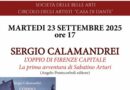 L’oppio di Firenze Capitale il 23 settembre alla Casa di Dante col professor Cipriani